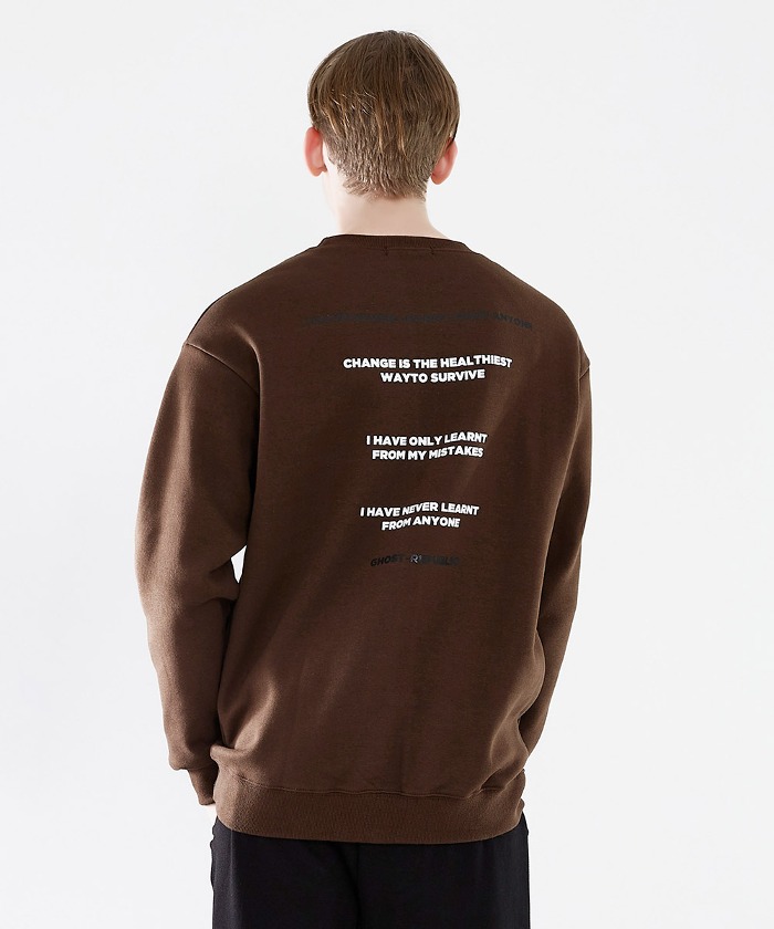 고스트리퍼블릭 프롬 포워드 오버핏 맨투맨 티셔츠 GMT-198